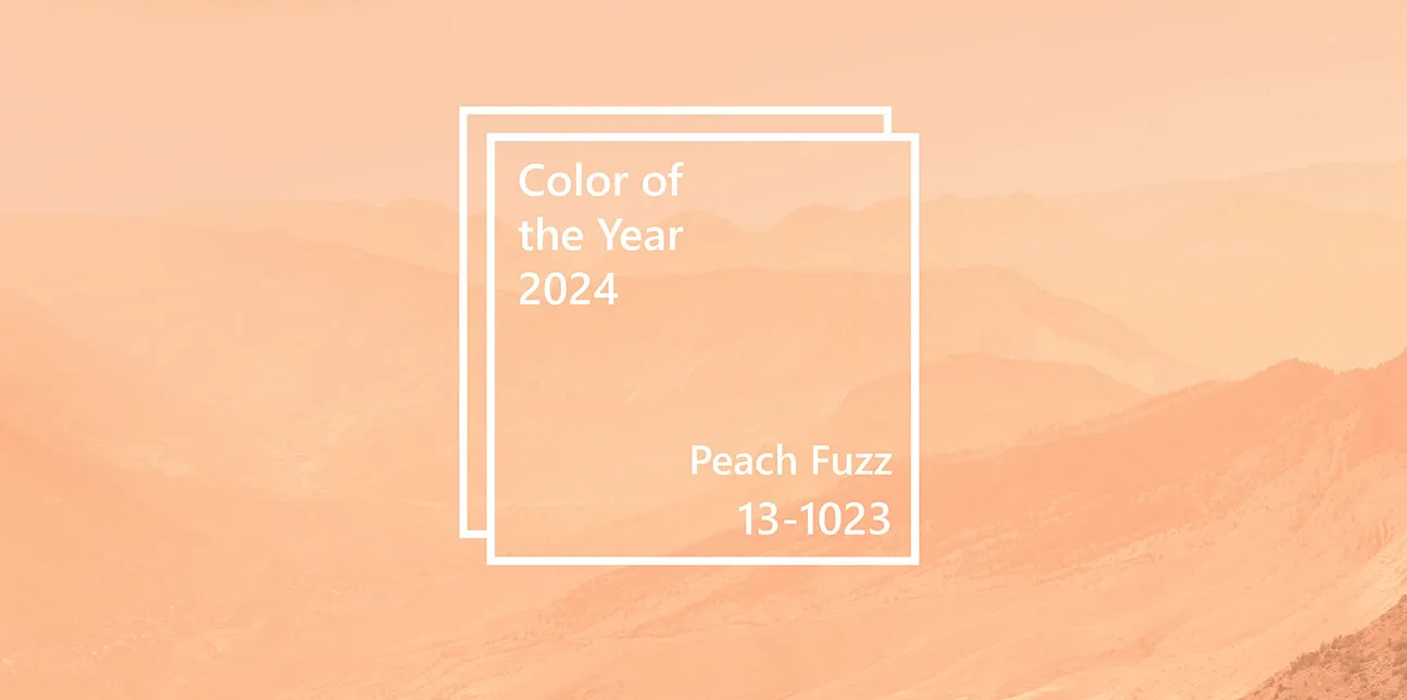 peach fuzz pantone 2024